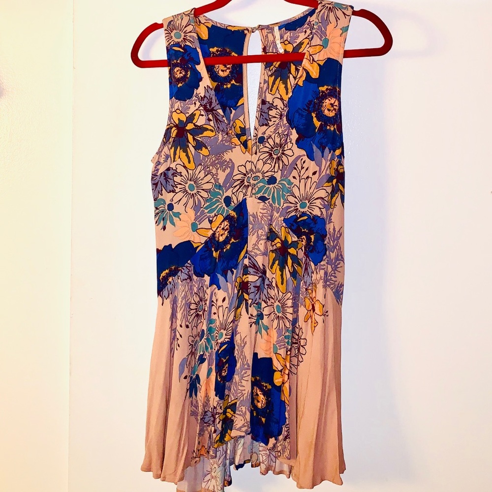 Free People colorful mini dress in size: XS